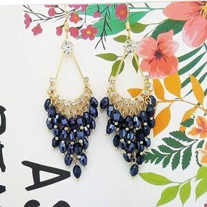 Bohemia Clear Elegance Crystal Chandelier Earrings